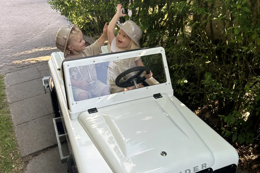 Kids jeep safari Strandslag Julianadorp